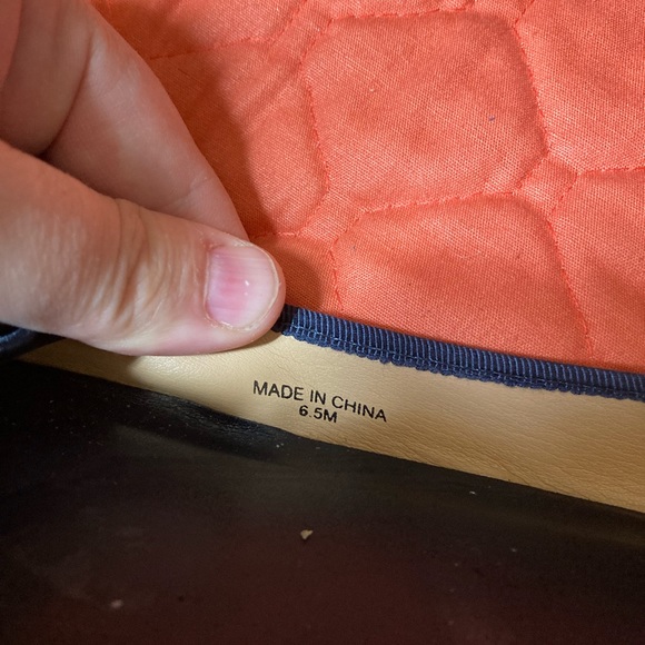 Talbots ballet flats picket pattern size 6.5M - Picture 2 of 3